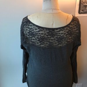 Long Sleeve Lace Top